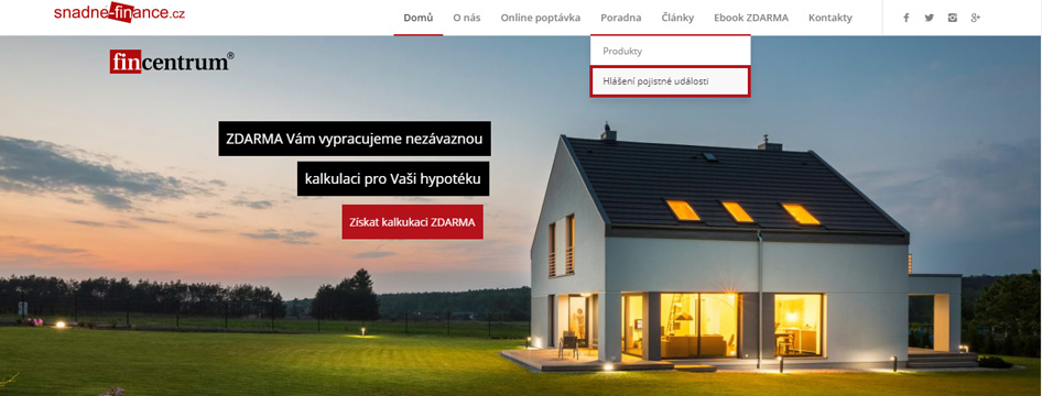 Snadne finance hlaseni pojistne udalosti